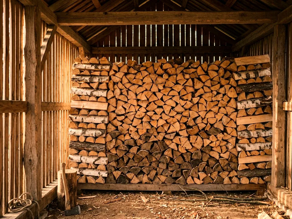 Круговая поленница holzhausen, Уфа, переулок Озёрная, 37
